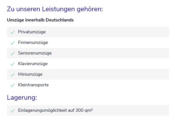 Umzugsfirma